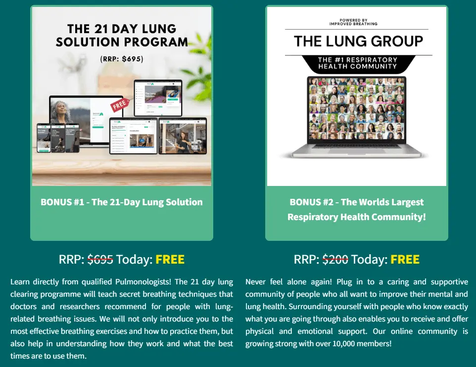 lung trust bonuses
